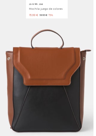 Mochila juego de colores Jo & Mr. Joe por 15.99€