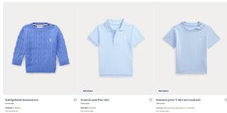 Tot 50% korting tijdens de Ralph Lauren Zomersale