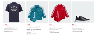 Ontvang tot 60% korting in de outlet bij Adidas