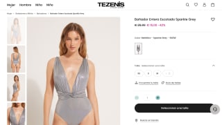 Bañador Tezenis Escotado por 15€