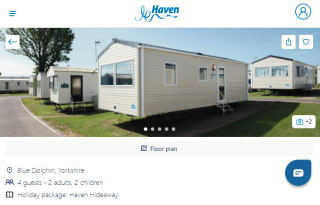 Pick the Haven Saver caravan at Blue Dolphin, Yorkshire for 4 nights as low as £49 from Haven