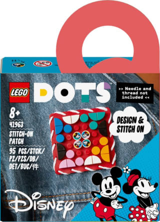 LEGO DOTS Mickey Mouse & Minnie Mouse: Stitch-on patch - 41963 voor €2,99 bij Bol.com