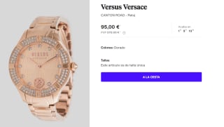 Reloj para Mujer Versus Versace CANTON ROAD por 95€
