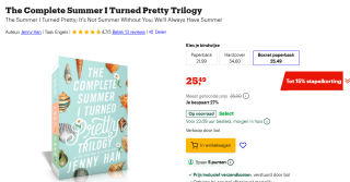 Complete Summer I Turned Pretty Trilogy (Boxed Set) voor €25,49 bij Bol.