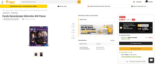 Puzzle Ravensburger Míercoles 300 Piezas por 4,98€