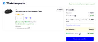JBL Boombox 3 Wifi zwart voor €339,15 bij Bol