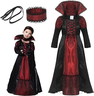 Oferta flash disfraz vampira niña por 15€