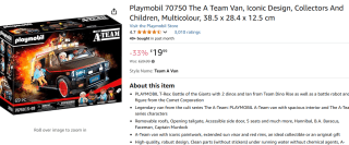 Playmobil The A-Team Bus voor €23,76 bij Amazon