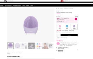 Cepillo sónico Foreo luna 3 por tan solo 82,74€