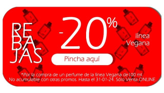 -20% de Descuento en Perfumes línea vegana desde Blossomcare.