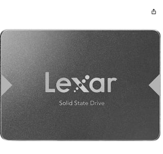 Disco duro interno SSD 2,5" SATA III 1TB Lexar por 45.99€