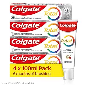Colgate Total Original Toothpaste available for £7.33