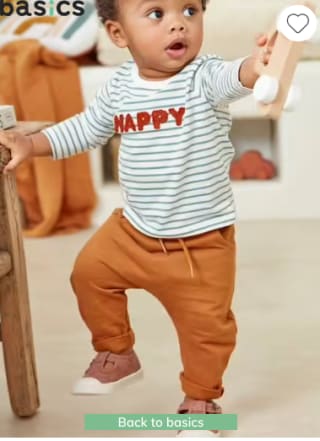 30% korting op geselecteerde basics baby/kinderkleding bij Vertbaudet