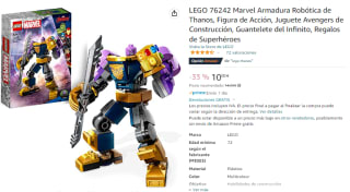 Avengers LEGO 76242 Marvel Armadura Robótica de Thanos por 10€