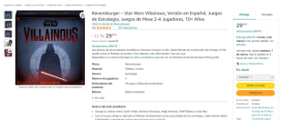 Juego de mesaStar Wars Villainous por 29.95€