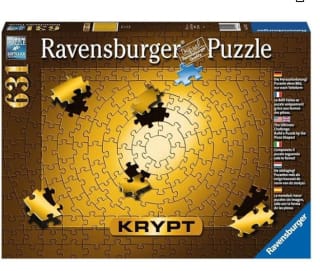 Puzzle de 631 Piezas, marca Ravensburger Krypt Gold, por 5,64€