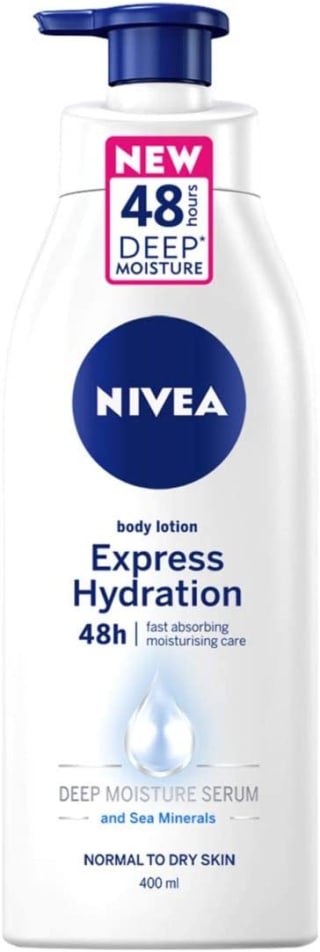 Nivea Express Hydration Body Lotion 400ml for £3.25 at Amazon