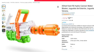 XShot Fast-Fill Hydro Cannon Water Blaster por 12€