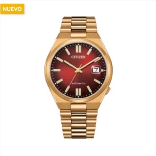 Reloj Citizen Automático Tsuyosa chapado en oro rosa 40mm NJ0153-82X