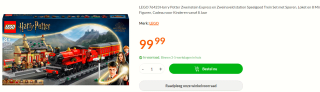 Lego Zweinstein Express™ en Zweinsveld™ station voor €99,99 bij Fun