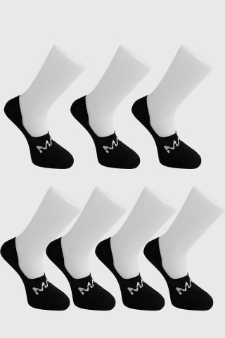 Earn 7 packs of men's ‘Dash’ invisible trainer socks from BoohooMAN for £3.78