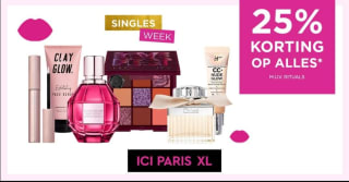 25% korting bij Ici Paris XL op alles....