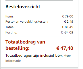 Cura Pearl Classic 135x200 7kg verzwaringsdeken voor €47,40