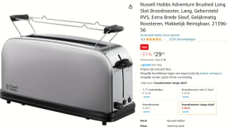 Russell Hobbs Broodrooster voor €29,42 bij Amazon