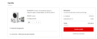 Consola Xbox Series S + Hogwarts Legacy por 266€