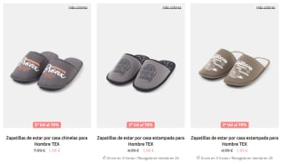 2 Zapatillas de estar en casa por 2,59€ y muchas más ofertas