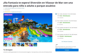 Entradas en illa Fantasia Vilasar de Mar desde 16€