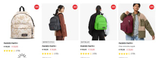 Eastpak rugzakken tot 50% korting in de outlet
