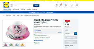 Ritzenhoff & Breker ® Vajilla infantil 3 piezas por 9,99€