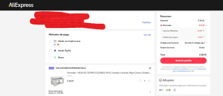 Dormidan Mesa de Centro elevable, Comedor o Auxiliar por 29,31€ (28,91€ creditos juego)