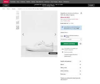Zapatillas ADIDAS blanco 3MC EVA por solo 33€