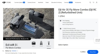 Refurbished DJI Air 3S Fly More Combo met DJI RC 2 voor €1.279