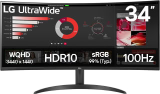 Monitor LG UltraWide 34'' QHD curvo por 242,05€