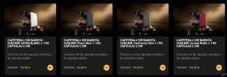 Cafetera l'or + 190 capsulas por solo 79€