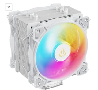 Ventilador CPU 2x120mm Forgeon Solarian 5Pipes White ARGB por 41.99€