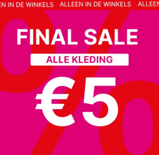 Alle sale voor €2,50 of €5 bij Norah in de winkels