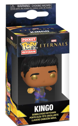 Llavero Funko Pop, Keychain: Marvel Eternals - Kingo por 2,95€