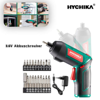 Atornillador HYCHIKA 20-en-1 eléctrico Inalámbrico 3.6V a solo 13,51€