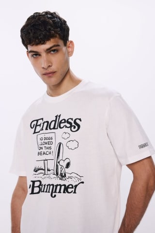 Camiseta Snoopy de hombre por tan sólo 9,99€