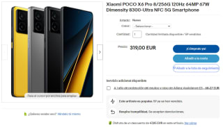 POCO X6 Pro 8/256G 120Hz 64MP 67W Dimensity 8300-Ultra NFC 5G // Modelo 12GB/512GB por 325 €