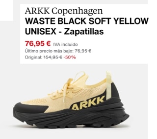Zapatillas ARKK Copenhagen Waste Black Soft por 65.41€