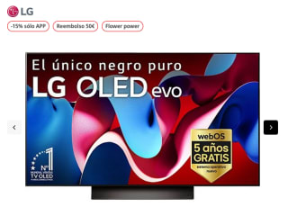 TV OLED 48" LG OLED48C45LA OLED 4K Procesador Inteligente 4K α9 Gen7 Smart TV DVB-T2 H.265 por solo 832,15€