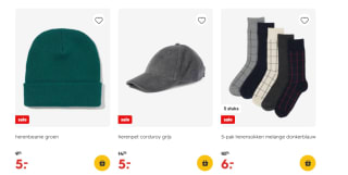 Tot 70% korting tijdens de sale bij de Hema