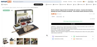 Moritz & Moritz Juego de Servir Coriander de 7 piezas por 7,99€