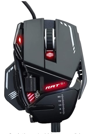 Ratón (mano derecha) Mad Catz MR05DCINBL000-0 R.A.T. 8+  por 64,99€