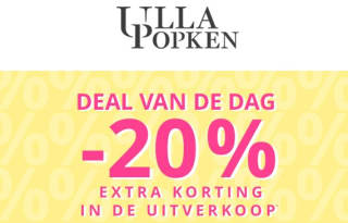 20% extra korting op de sale van Ulla Popken